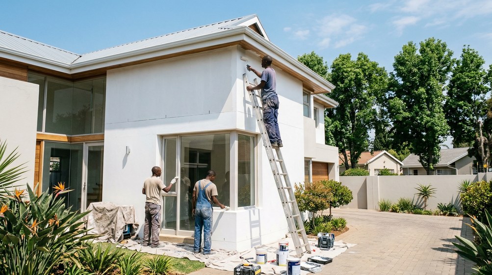 Painters in Muizenberg, Cape Town South Peninsula